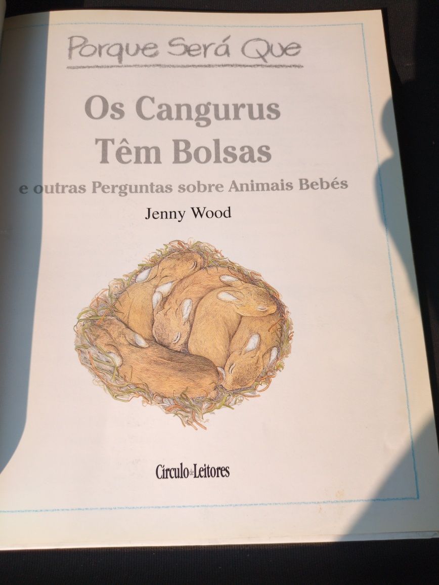 Porque Será Que os Cangurus Têm Bolsas de Jenny Wood