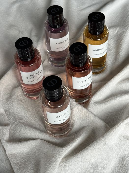 Dior Ambre Nuit, Gris Dior, Sakura, Oud Ispahan оригінал