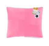 Poduszka AMZ BASIC+ puch 70% 40x40cm Różowy