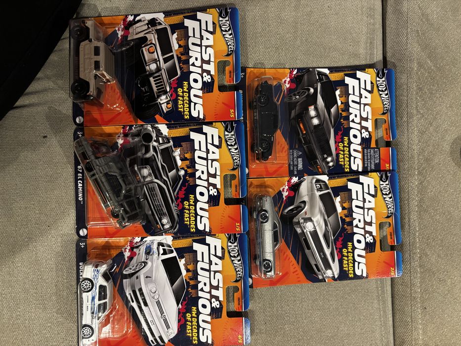 Hit Wheels Fast&Furious Set