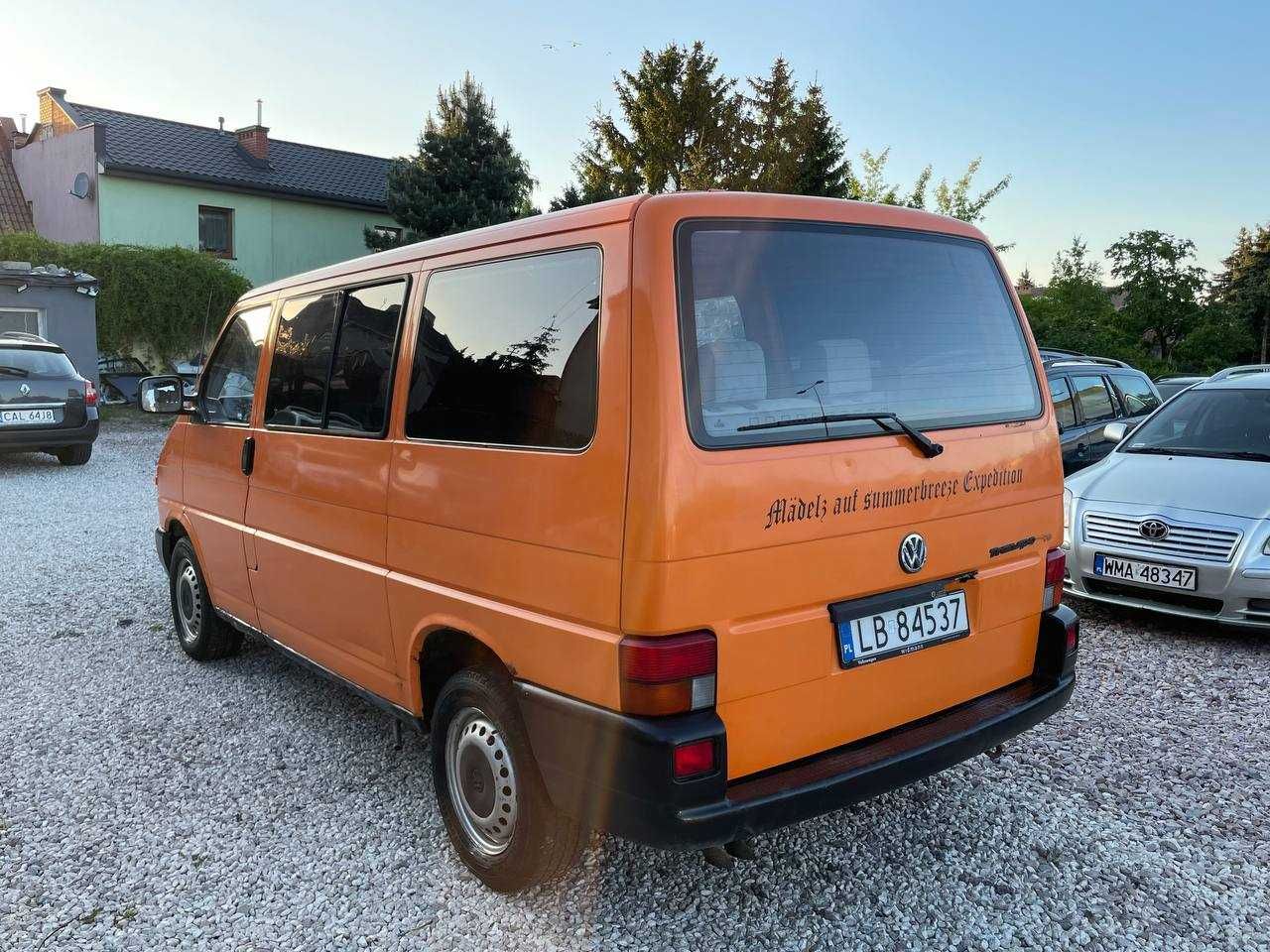 Volkswagen T4 1.9 TDI**Super stan**9 osób**Ekonomiczny**Niezawodny**