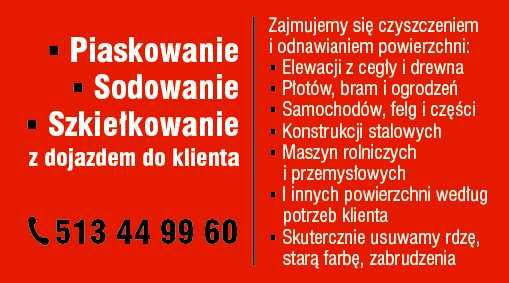 Mobilne Piaskowanie