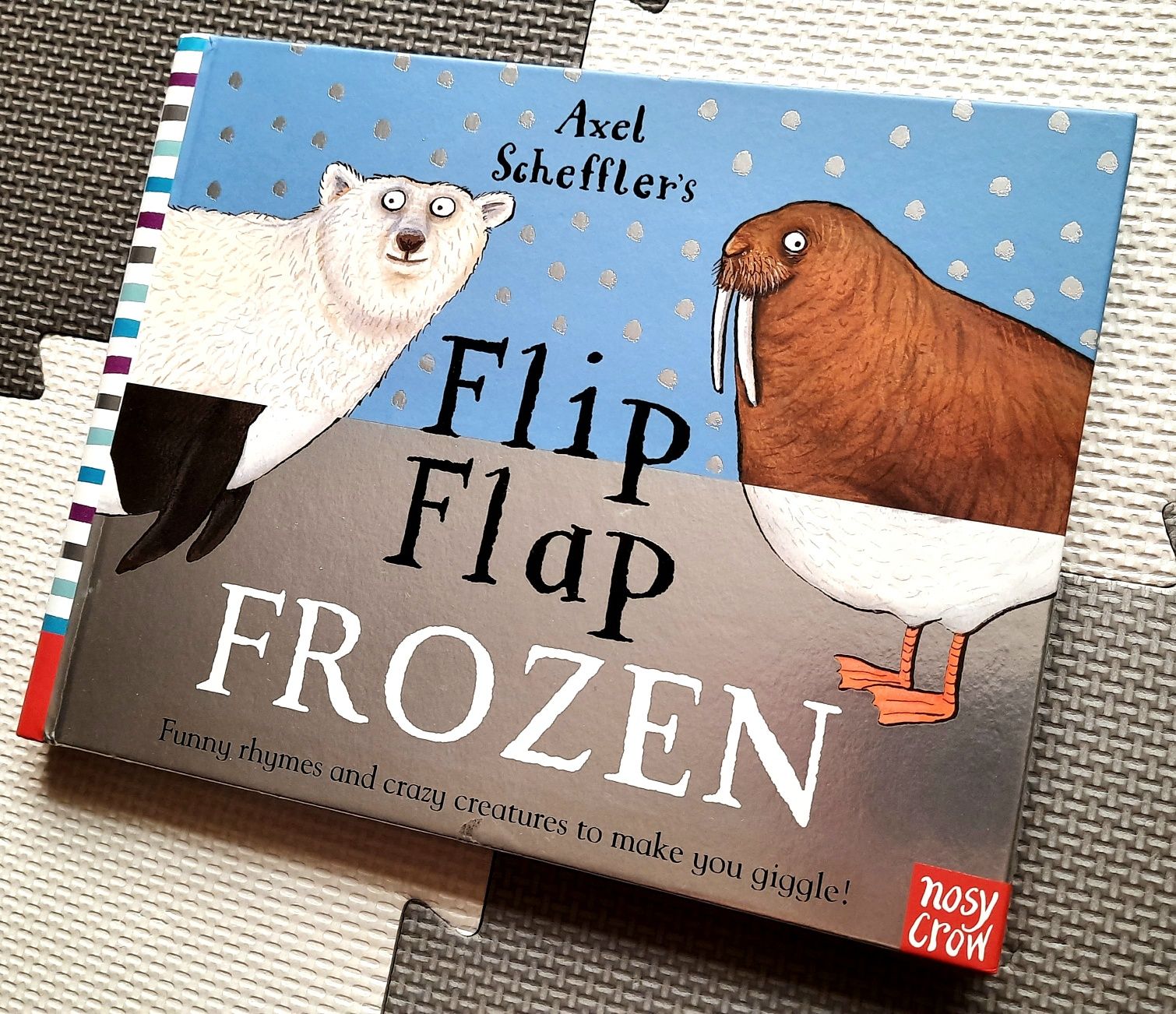 Axel Scheffler's Flip Flap Frozen kreatywna zabawa po angielsku