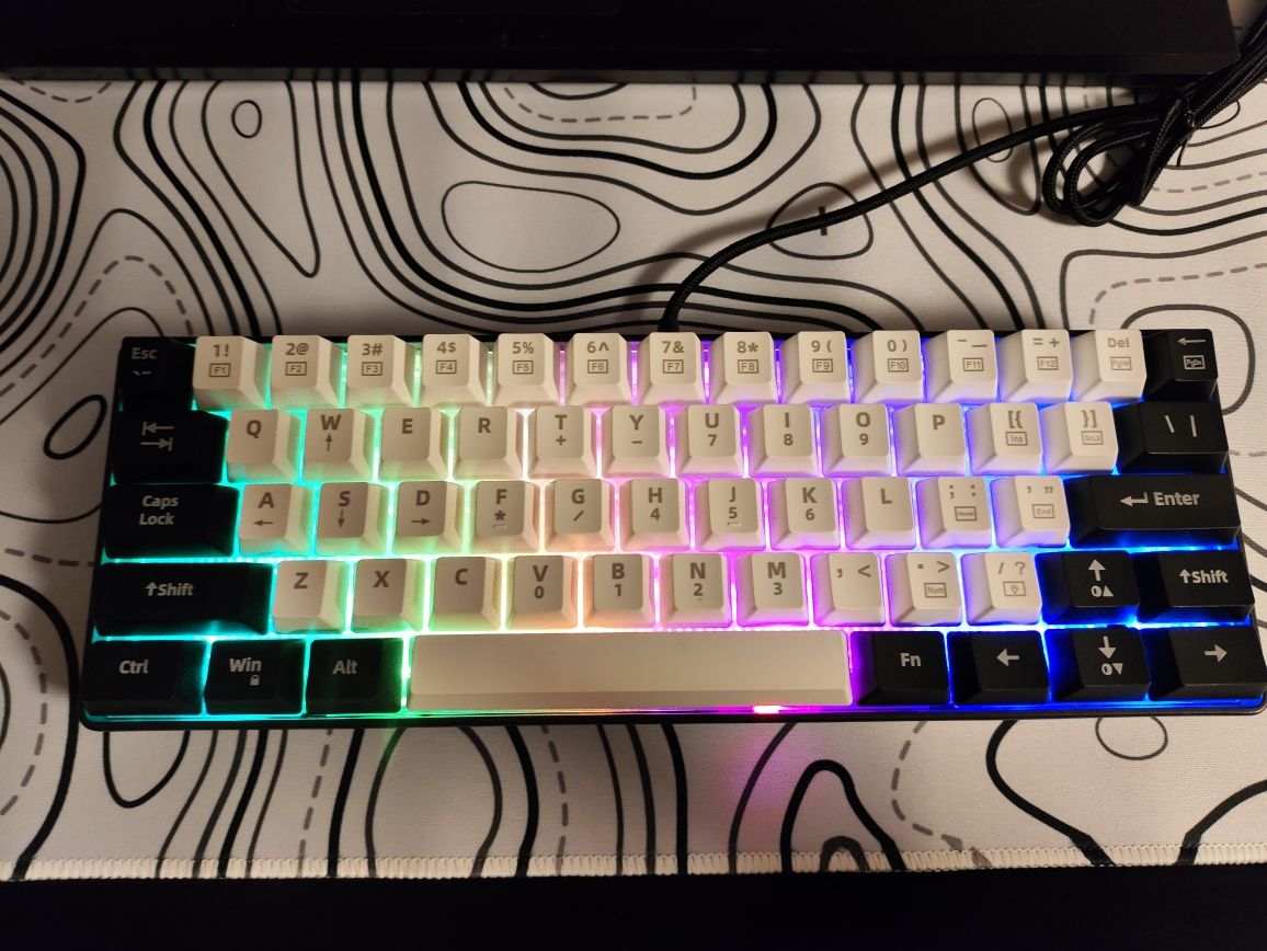 Клавіатура K61 60% rgb