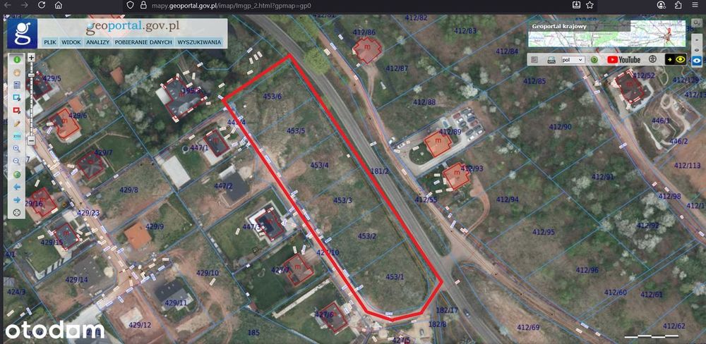 BEZPOŚREDNIO, świetne działki budowlane w Strudze woj. Dolnośląskie