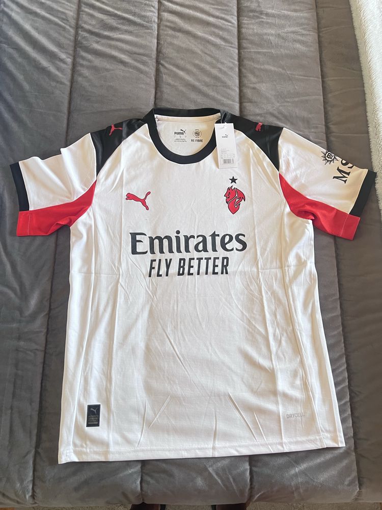 Camisola AC Milan branca 25/26