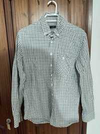 Camisa Slim Fit Xadrez Tamanho M