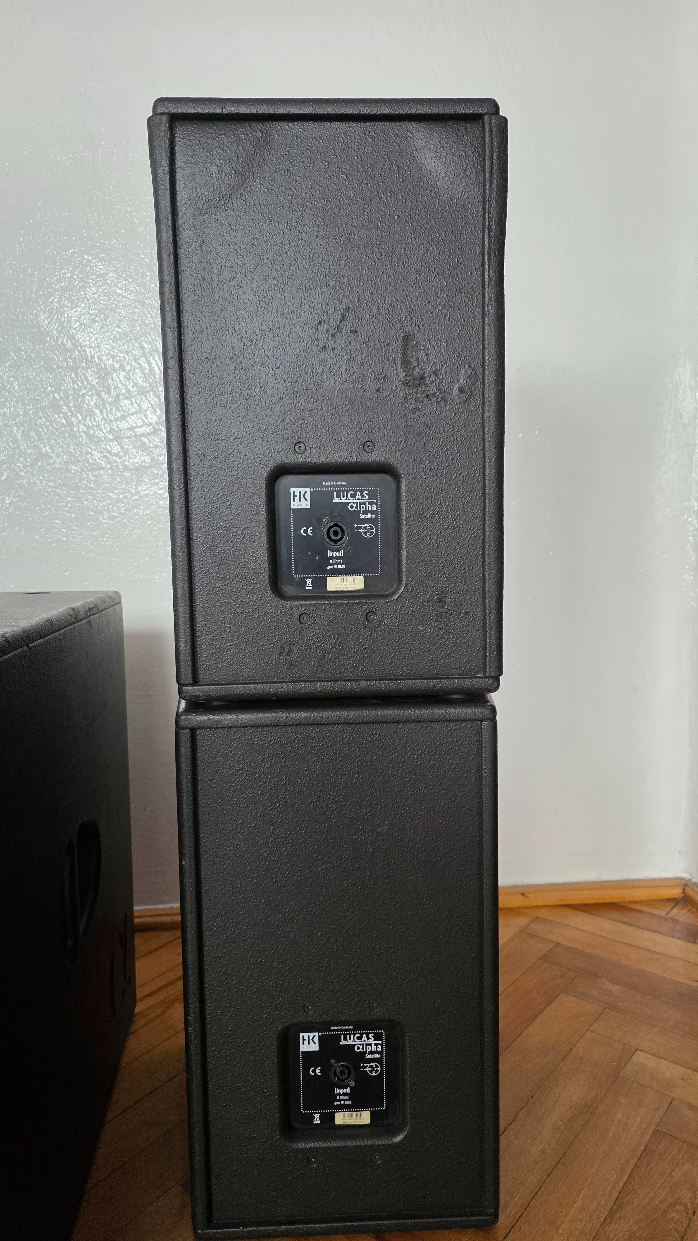 HK Audio Lucas Alpha 2000W aktywny zestaw nagłośnieniowy