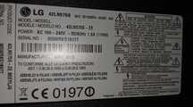 Telewizor LG model 42LN575S