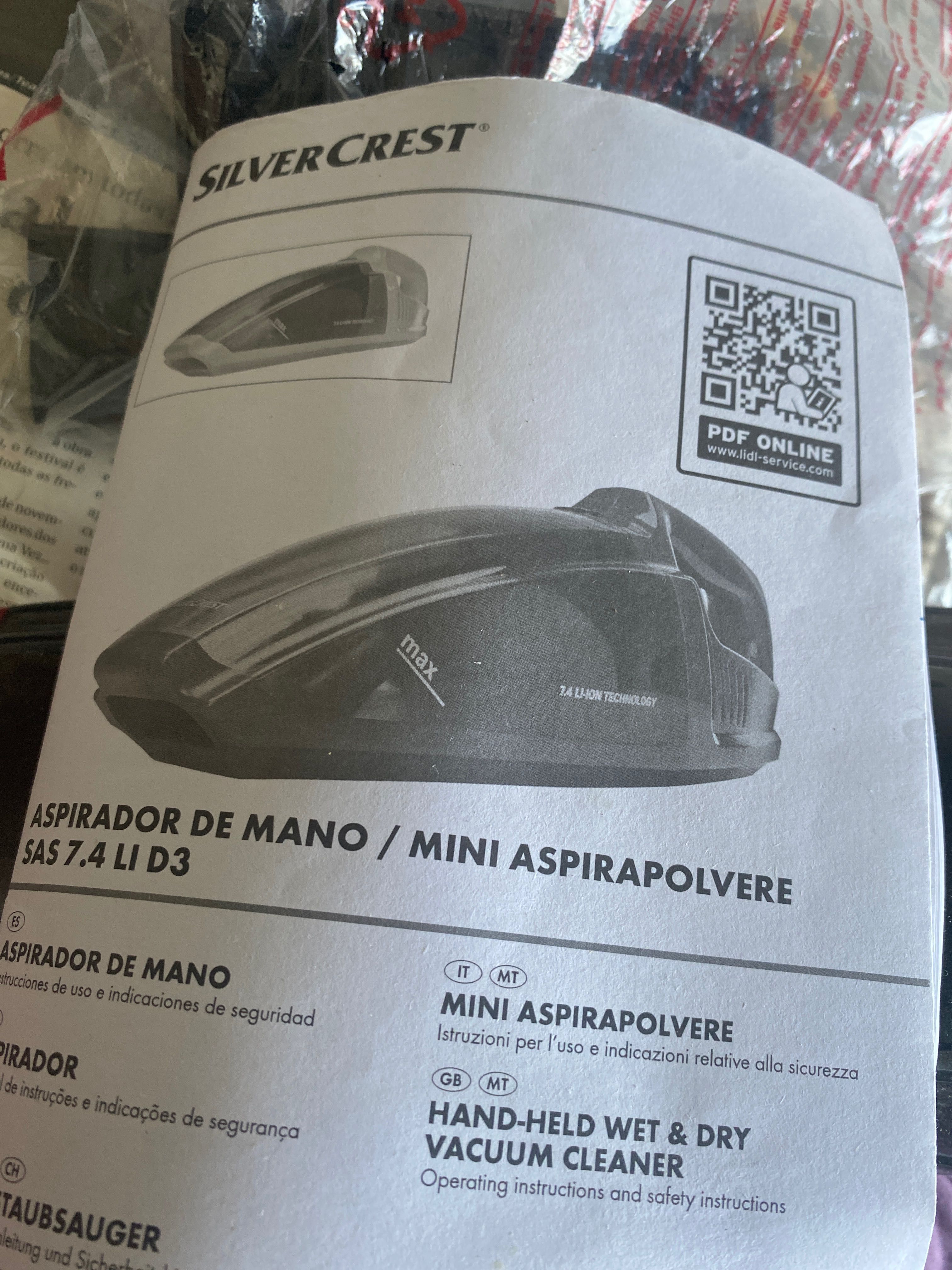Mini aspirador ótimo