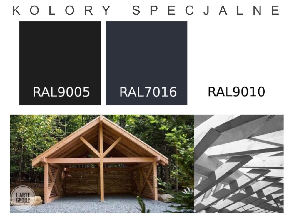 SOBO III Carport Wiata altana garaż jednostanowiskowy