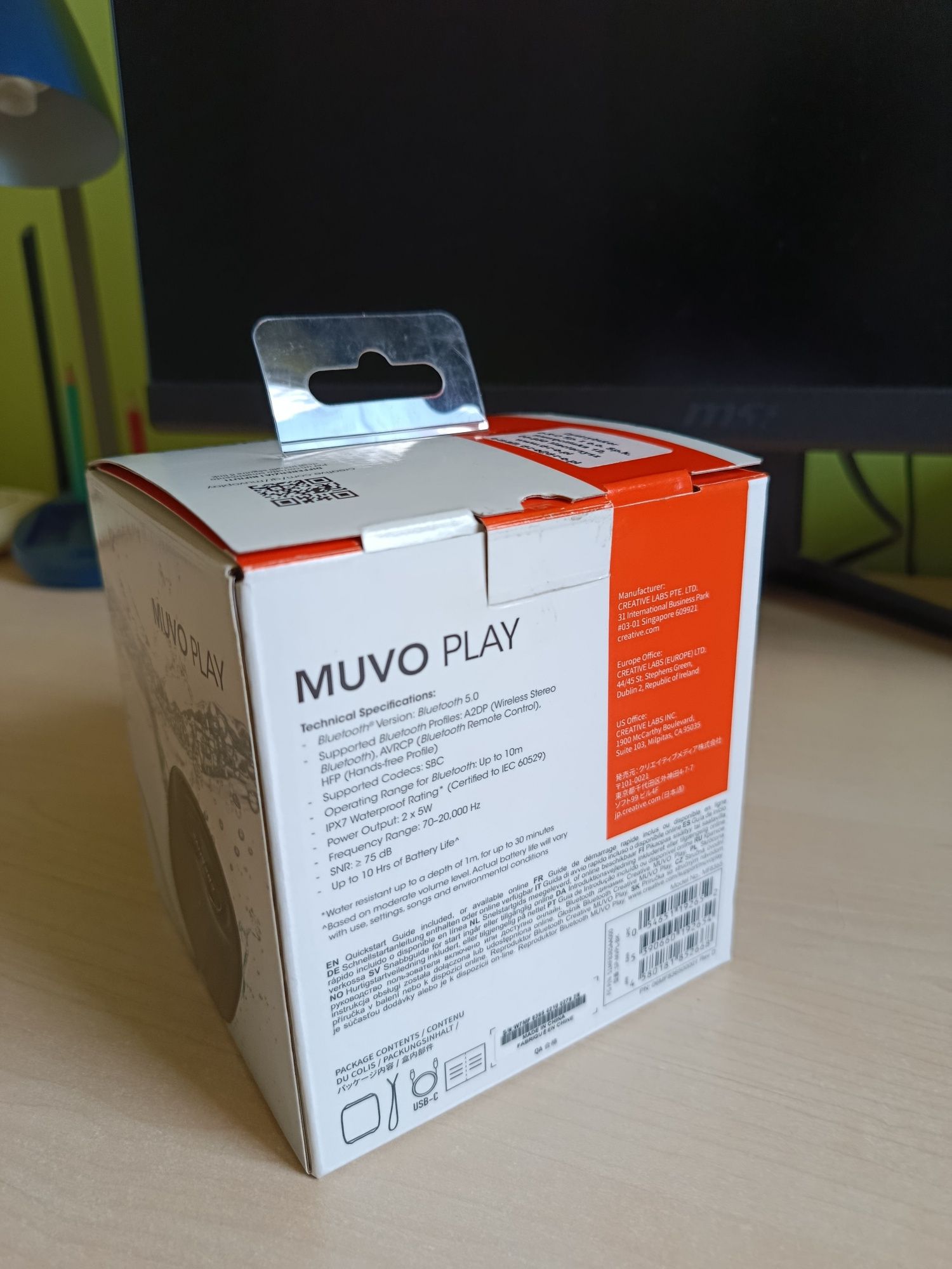 Głośnik Creative Muvo Play Nowy Bluetooth