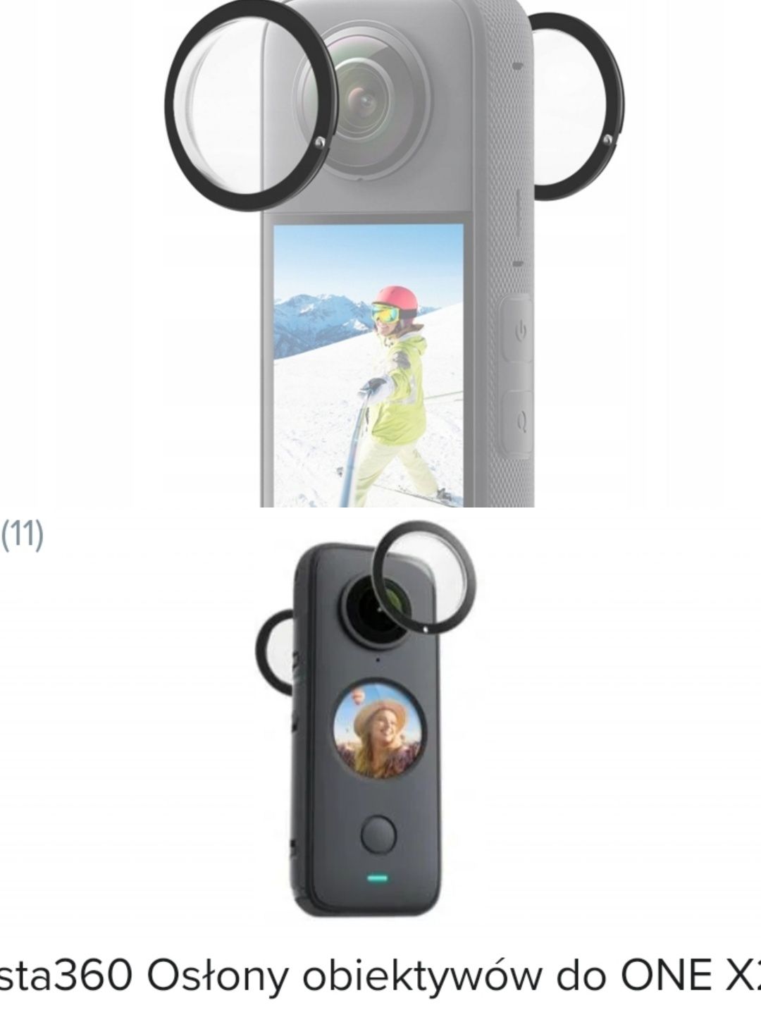 Osłony obiektywów Insta360 ONE X3 - Sticky Lens Guards