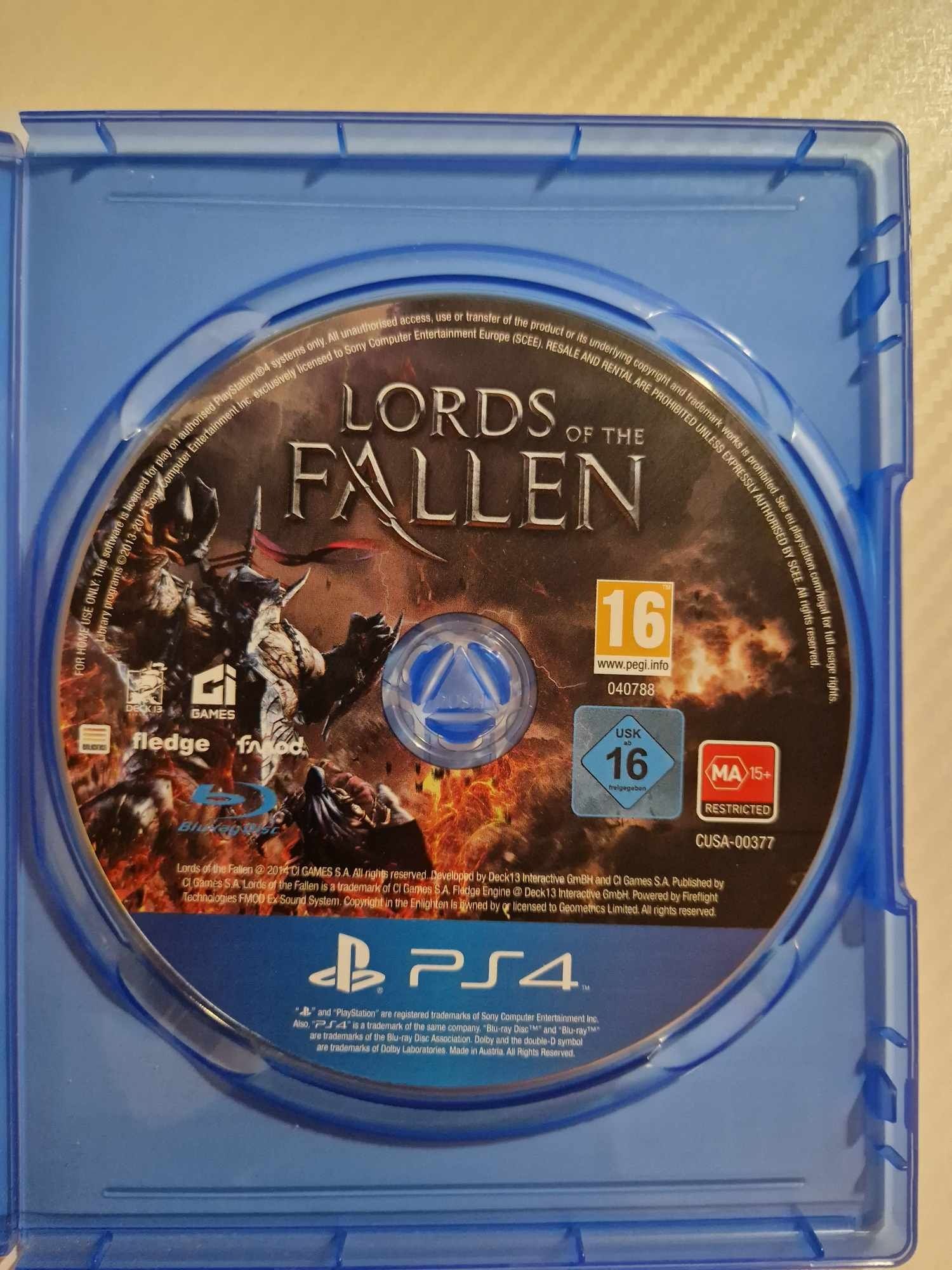 Gra PS4 "Lorda od the fallen"