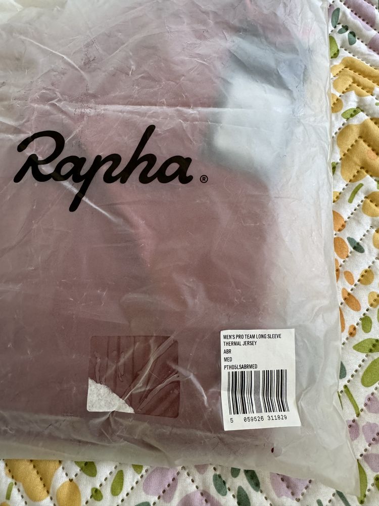 Rapha pro team long sleeve thermal jersey