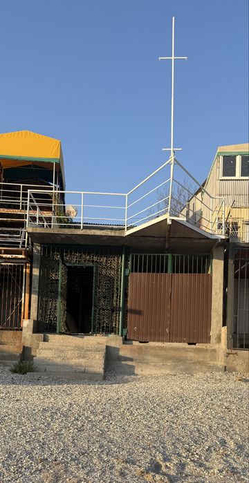 Причал у самого моря в Крыжановке