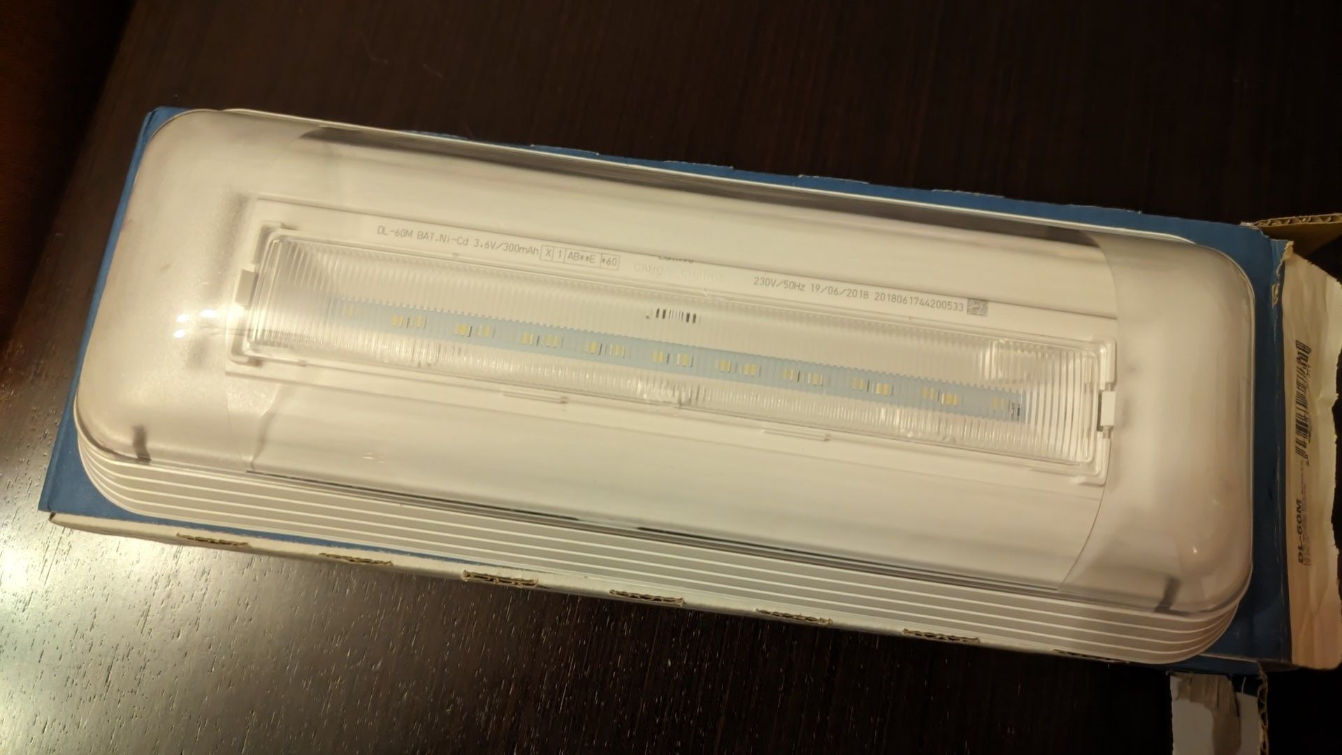 Lâmpada de emergência em LED DUNNA DL-60M