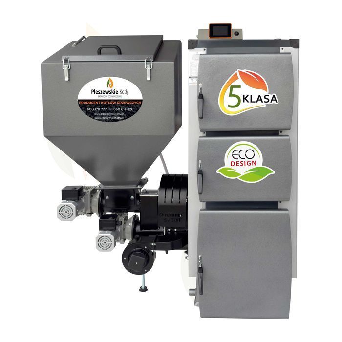 Kocioł z Podajnikiem Pellet 24kW 5 klasa Dotacja Dostawa Gratis  Eko