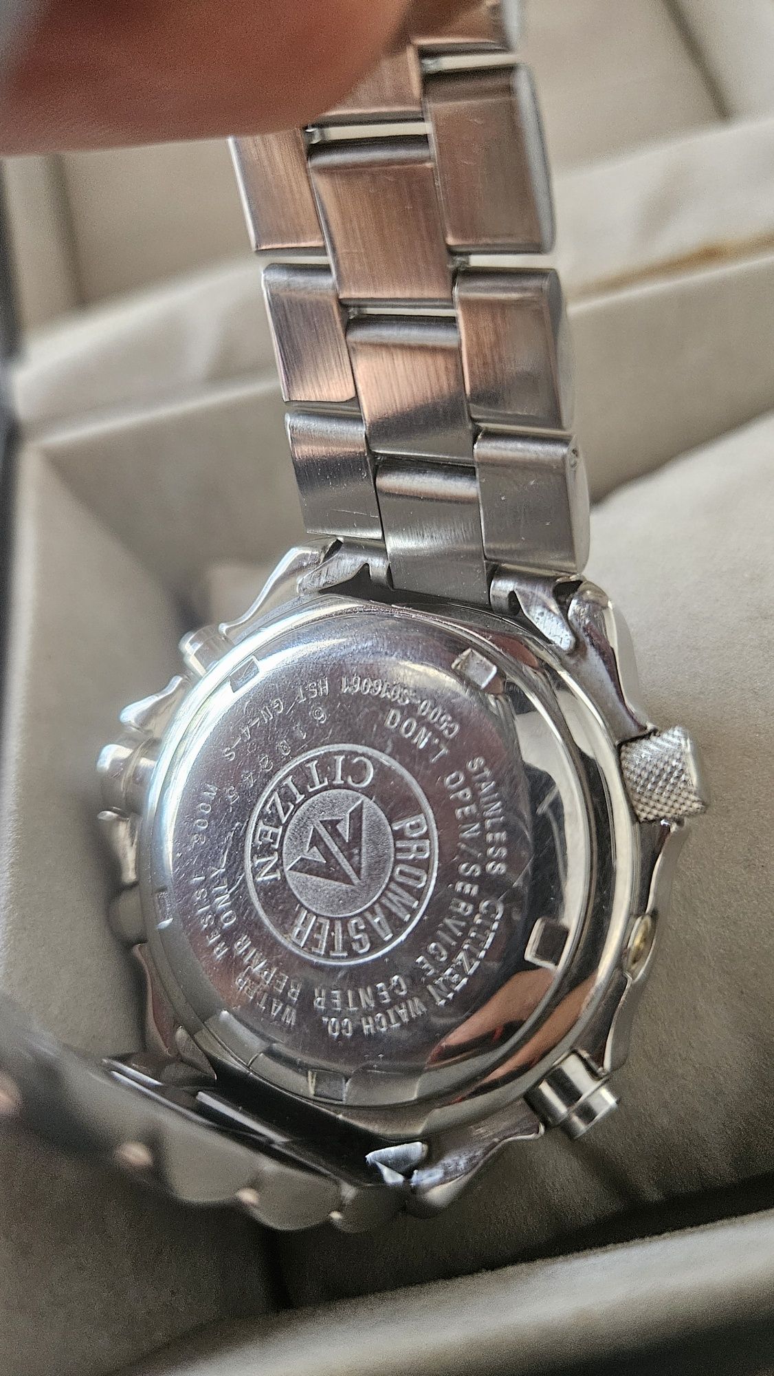 Raro relógio citizen aqualand c500