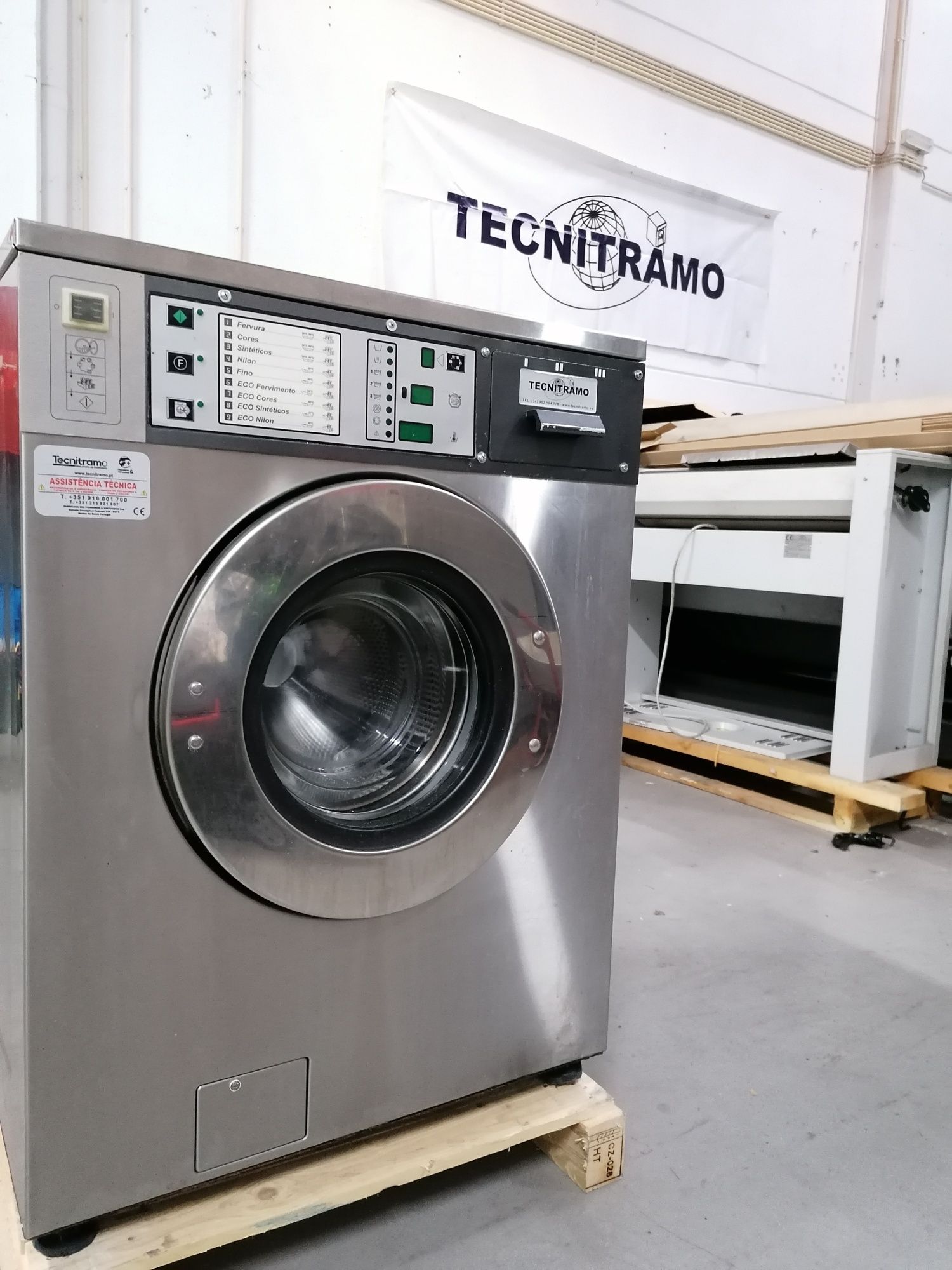 Máquina de lavar roupa industrial Self-service lares e hospitais