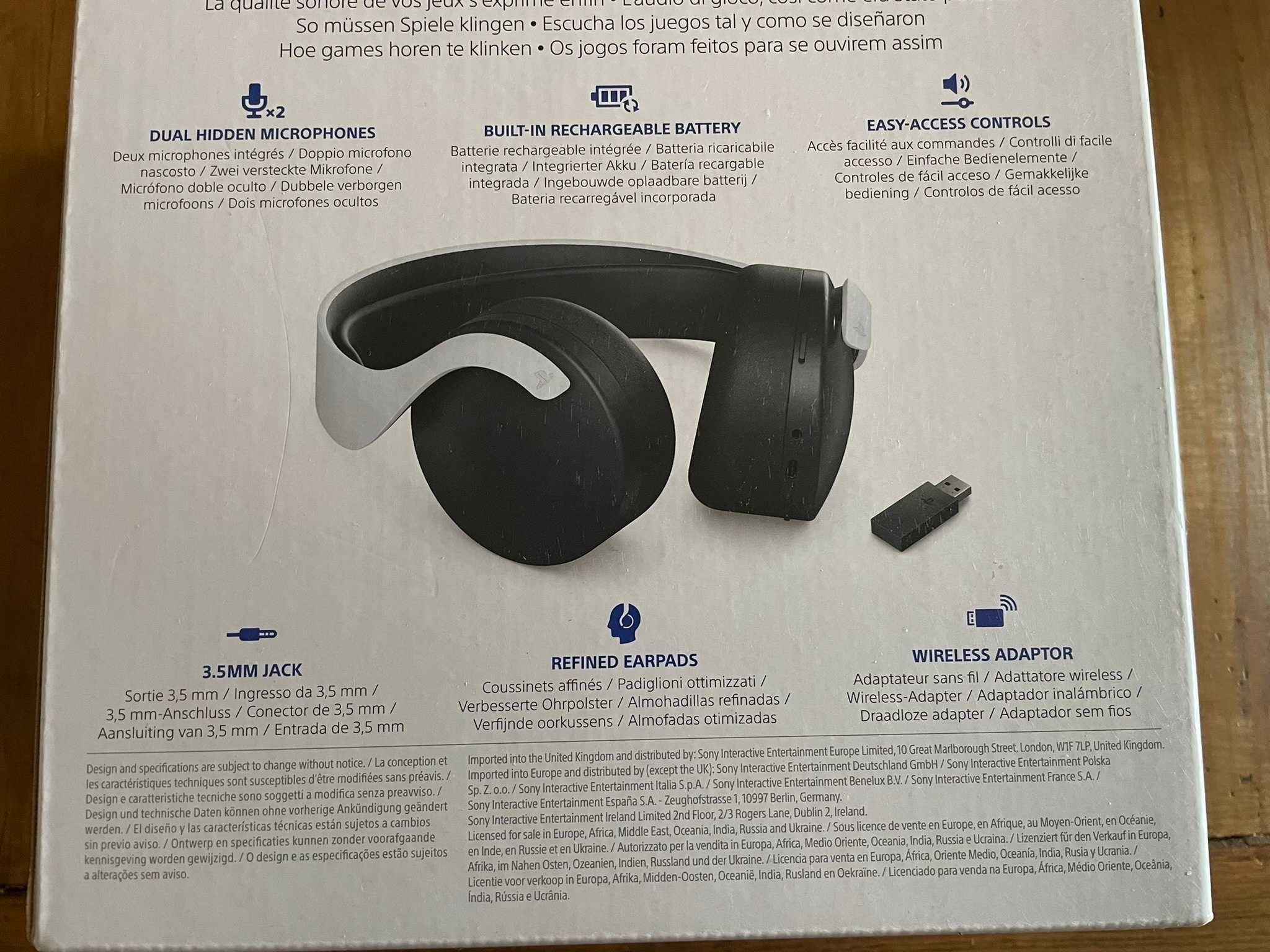 Sony Wireless Headset Pulse 3D PS5