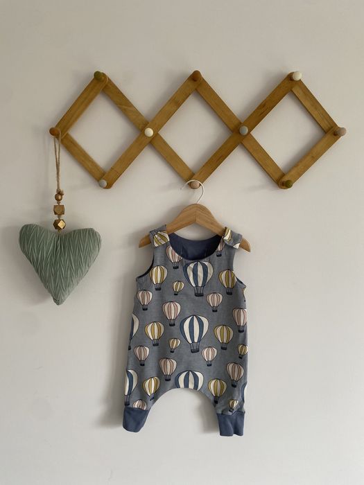 Kombinezon ogrodniczki 62 w balony bear & babe jak lindex