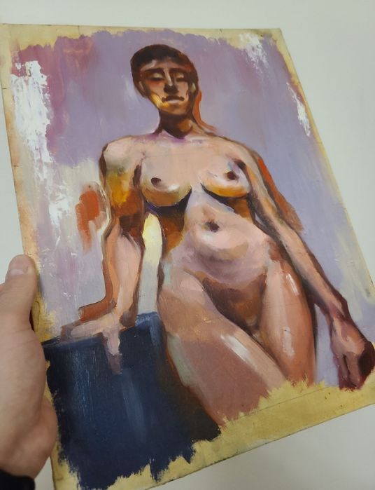 Картина маслом ню эротическая искусство