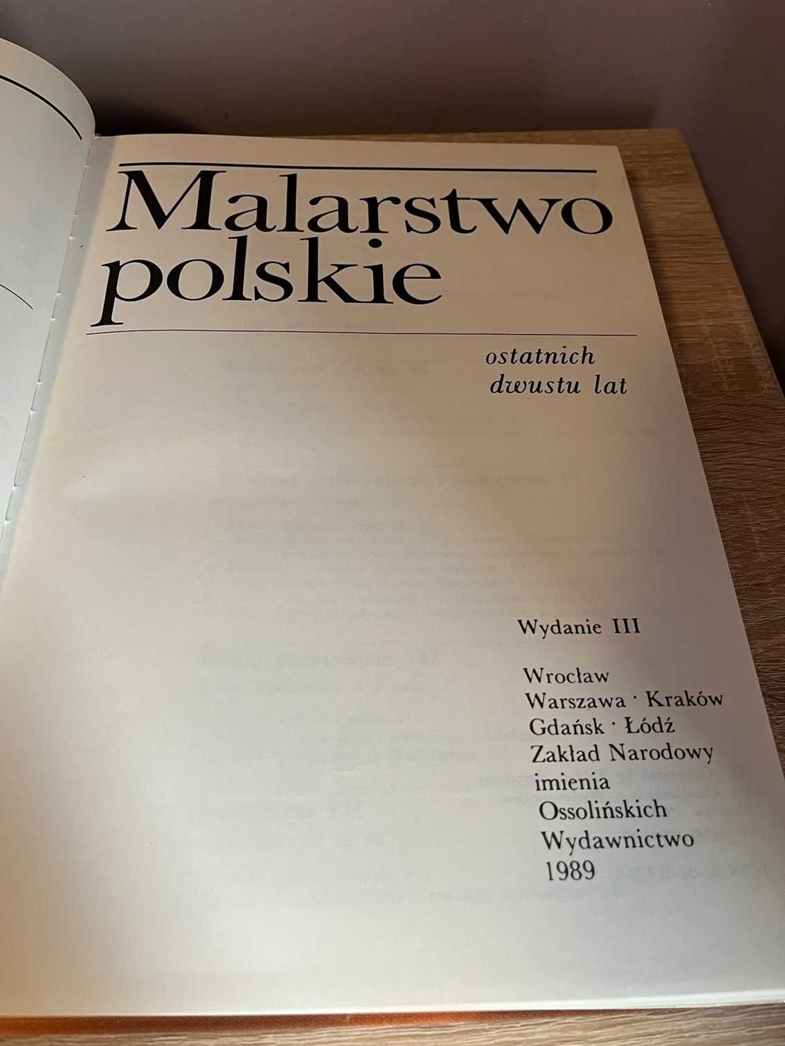 Malarstwo Polskie Tadeusz Dobrowolski - stan idealny