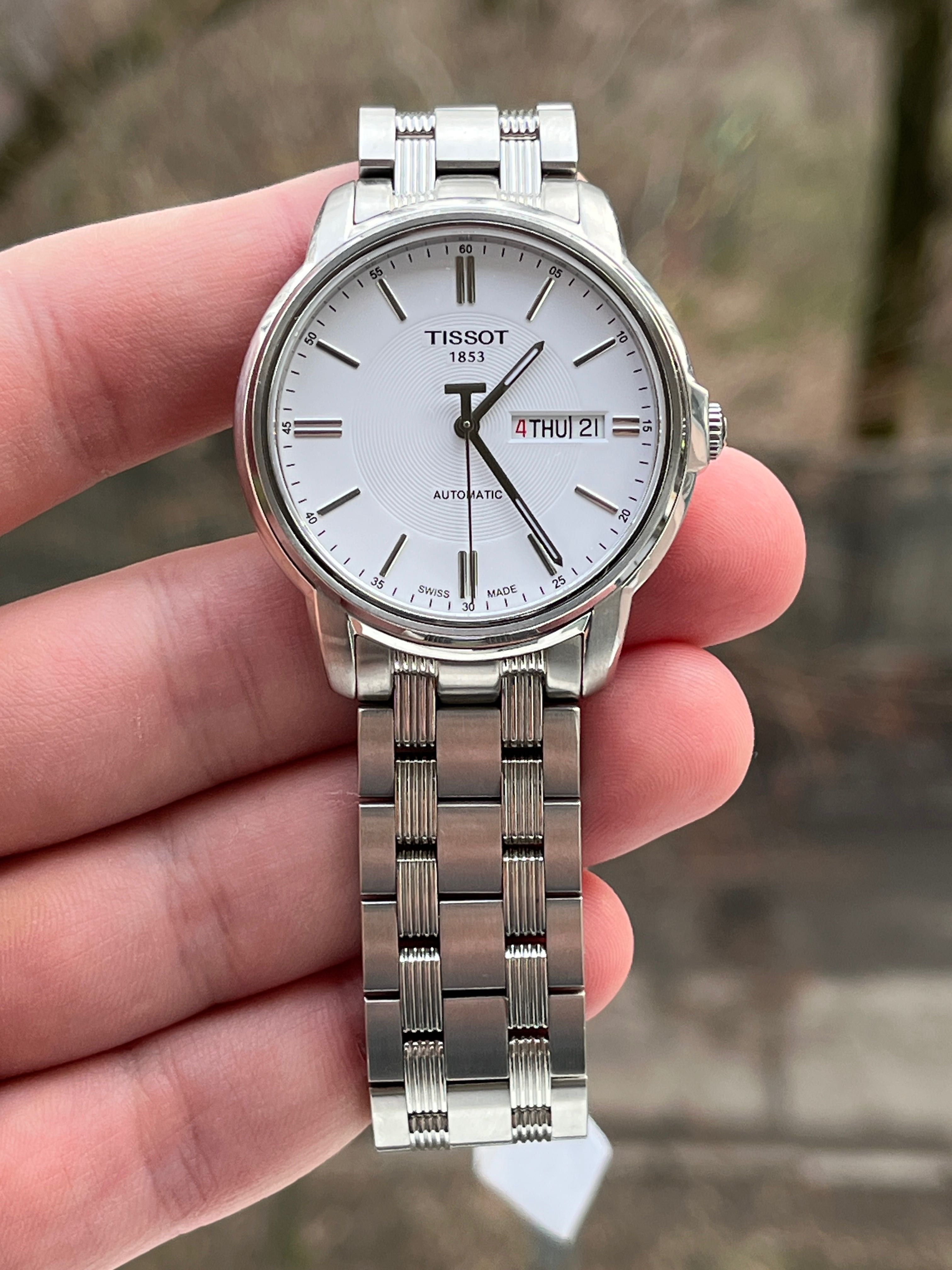 Механика‼️часы Tissot Automatics III T0654071103100