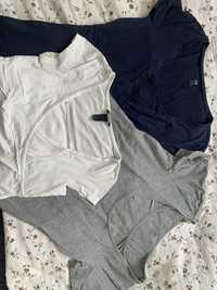 2 t-shirty bluzki do karmienia H&M Mama rozm.M (+ trzeci gratis:)