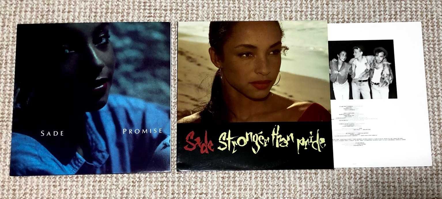 SADE  Promise\Diamond Life\Stronger than pride 3 lp album