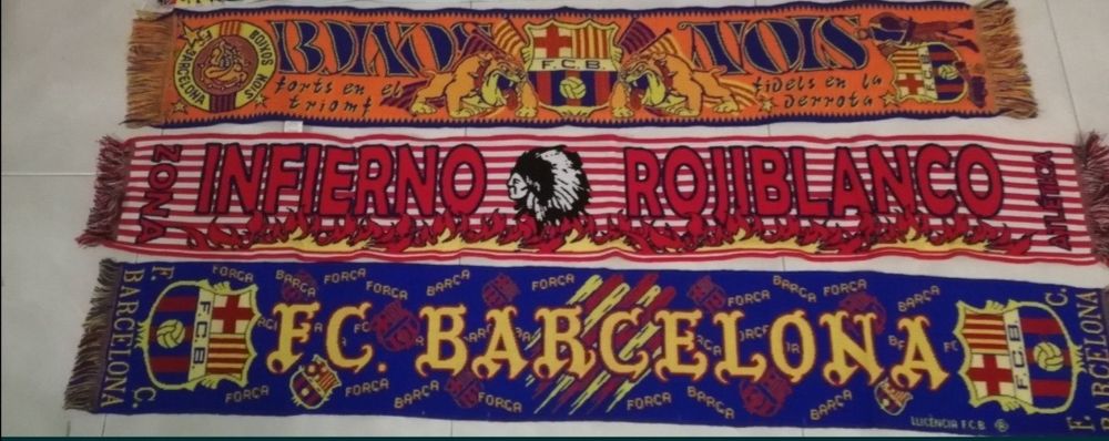 11 Cachecois de barios clubes