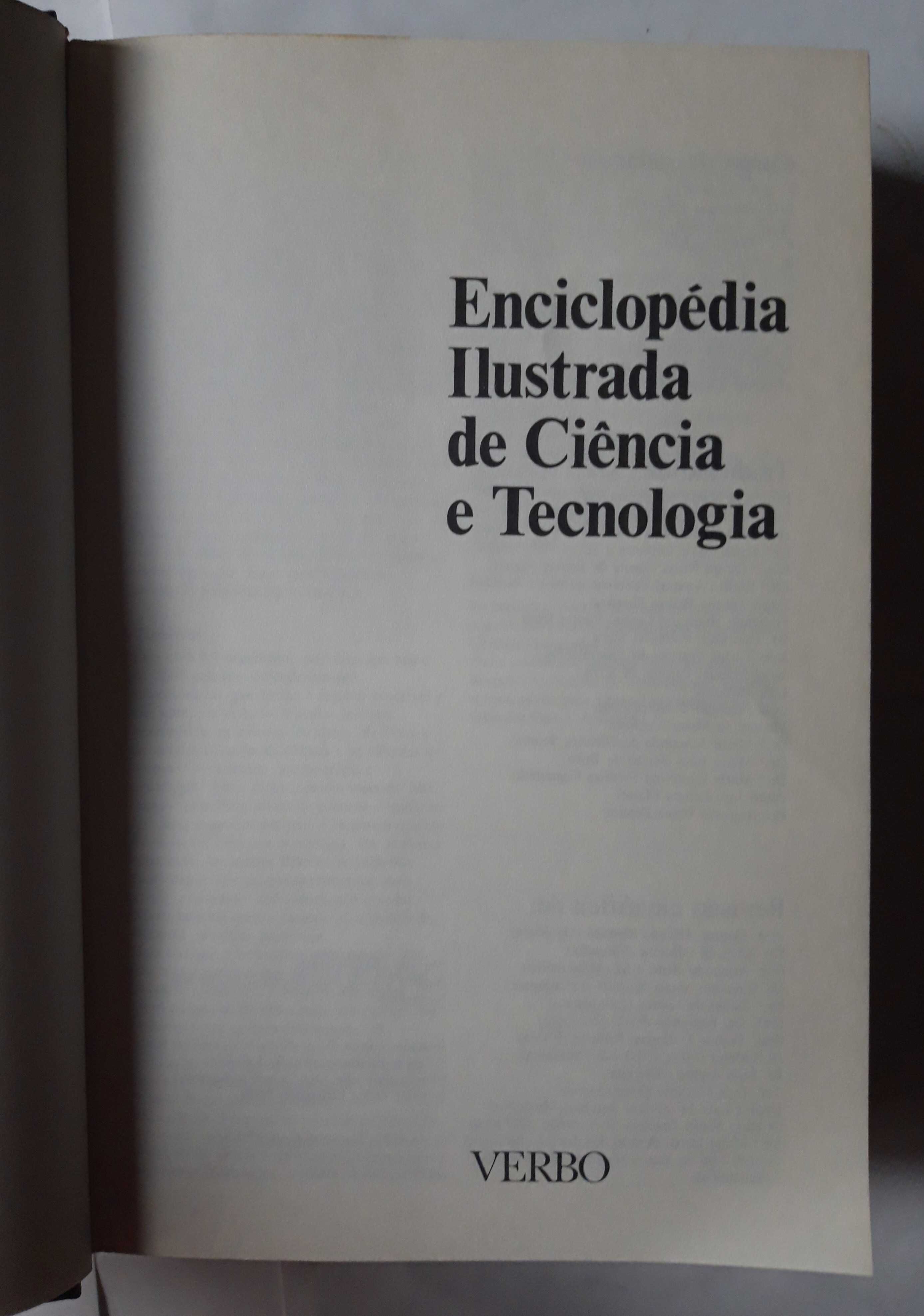 Livro -Ref:PVI - Enciclopédia Illustrada de Ciência e Tecnologia