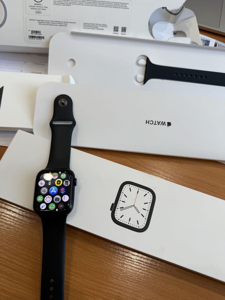 Apple Watch 7 series 7 Midnaght 45 мм