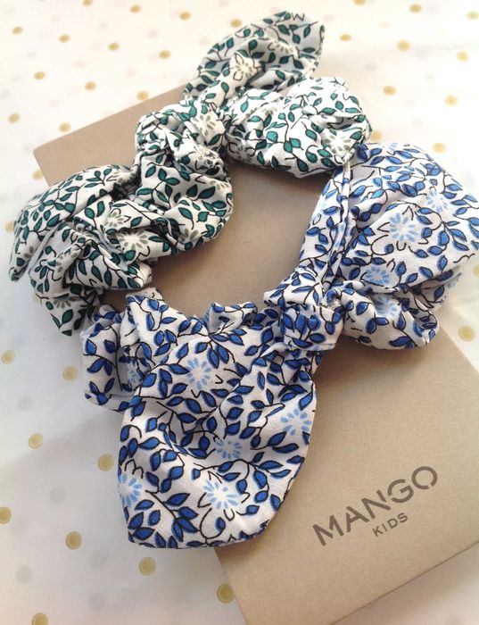 MANGO zestaw 2x gumka do włosów