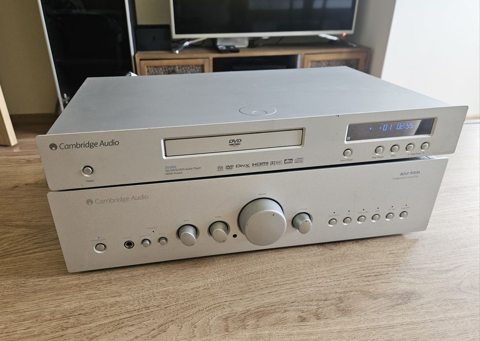 Cambridge Audio Azur 640A + DVD89