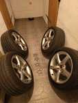 Alufelgi audi r17 5x112 z oponami
