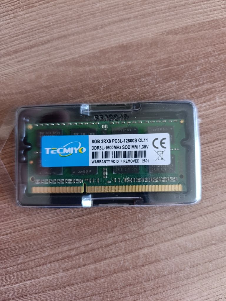 Оперативна пам'ять 8gb для ноутбука ddr3