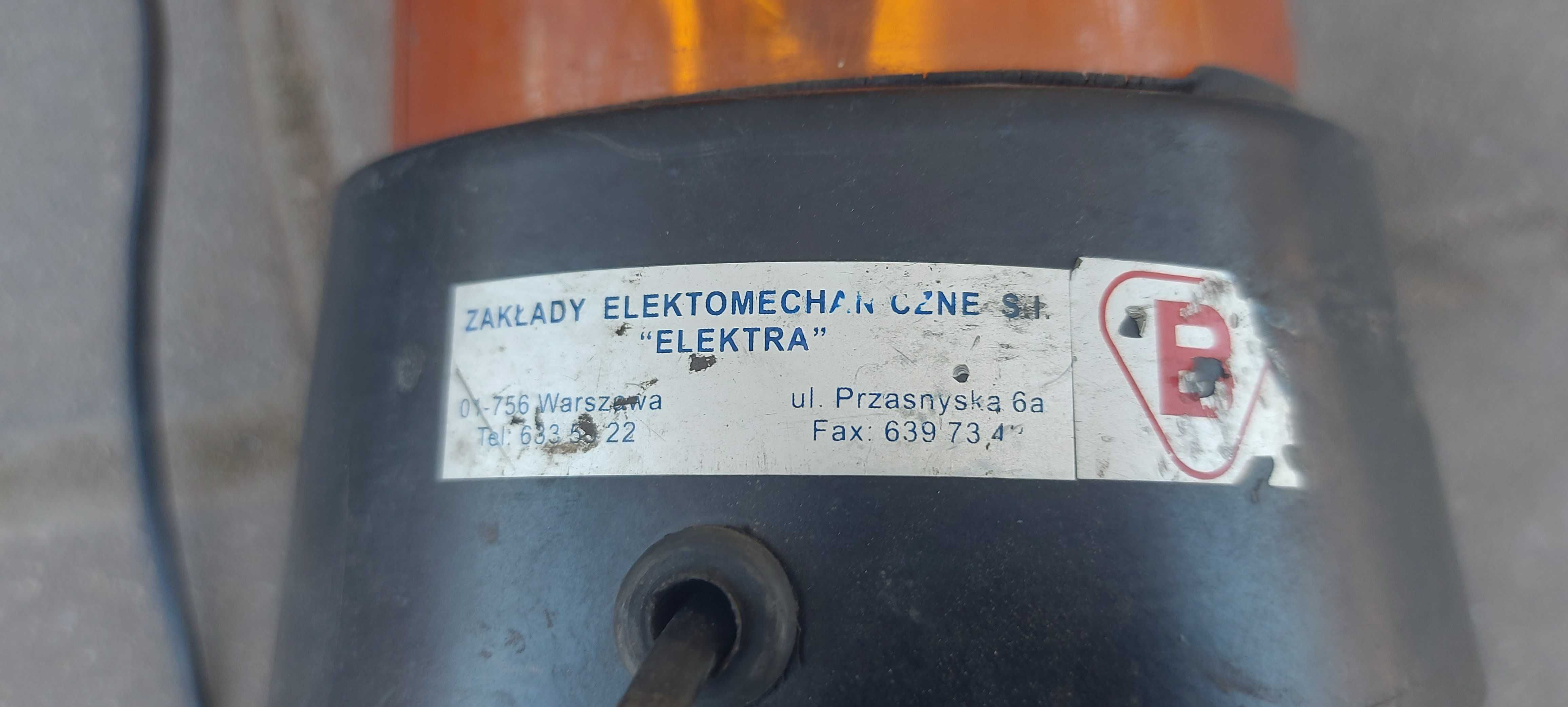 LAMPA ostrzegawcza kogut magnes wtyk do haka