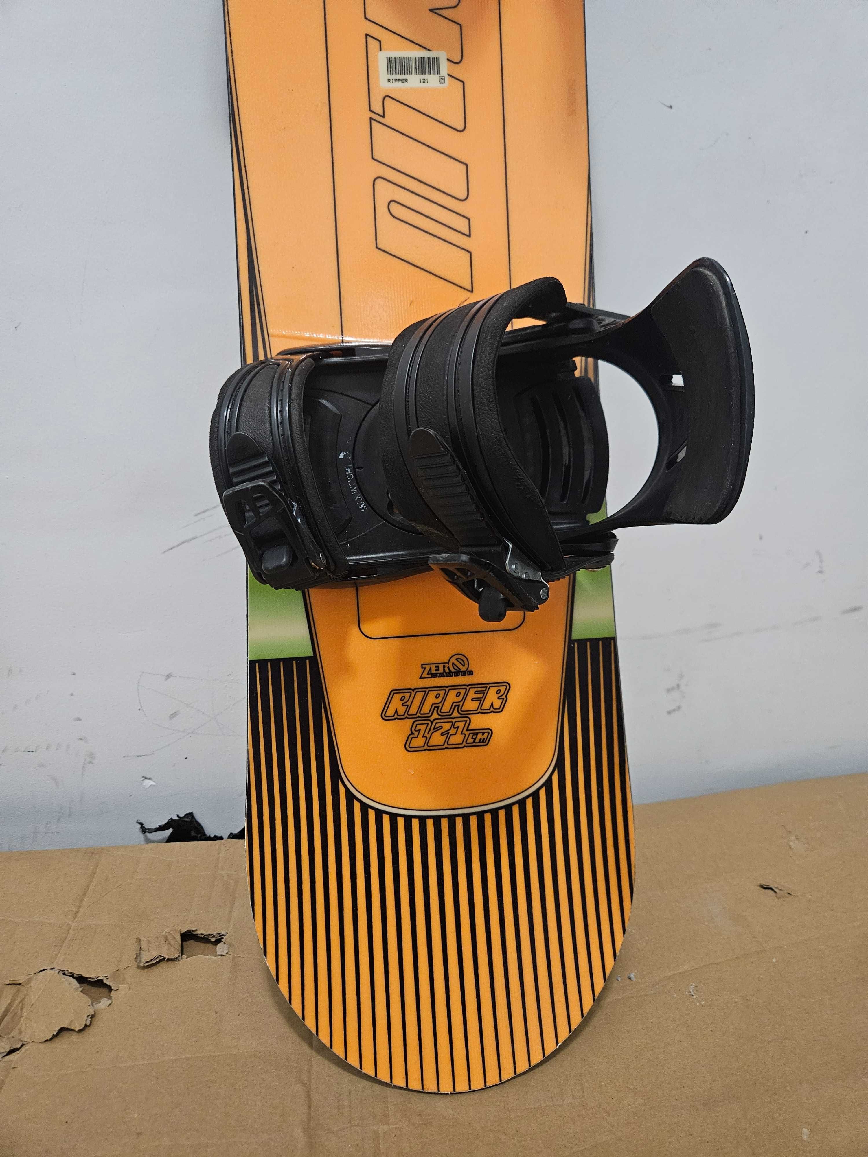 Jak nowa deska snowboardowa Nitro 120cm z wiązaniami