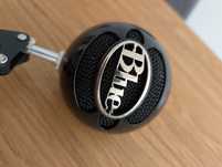 Microfone Blue Snowball + braço suporte