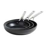 Patelnie Forged Hardened Aluminium zestaw 20+24+28 cm / KitchenAid