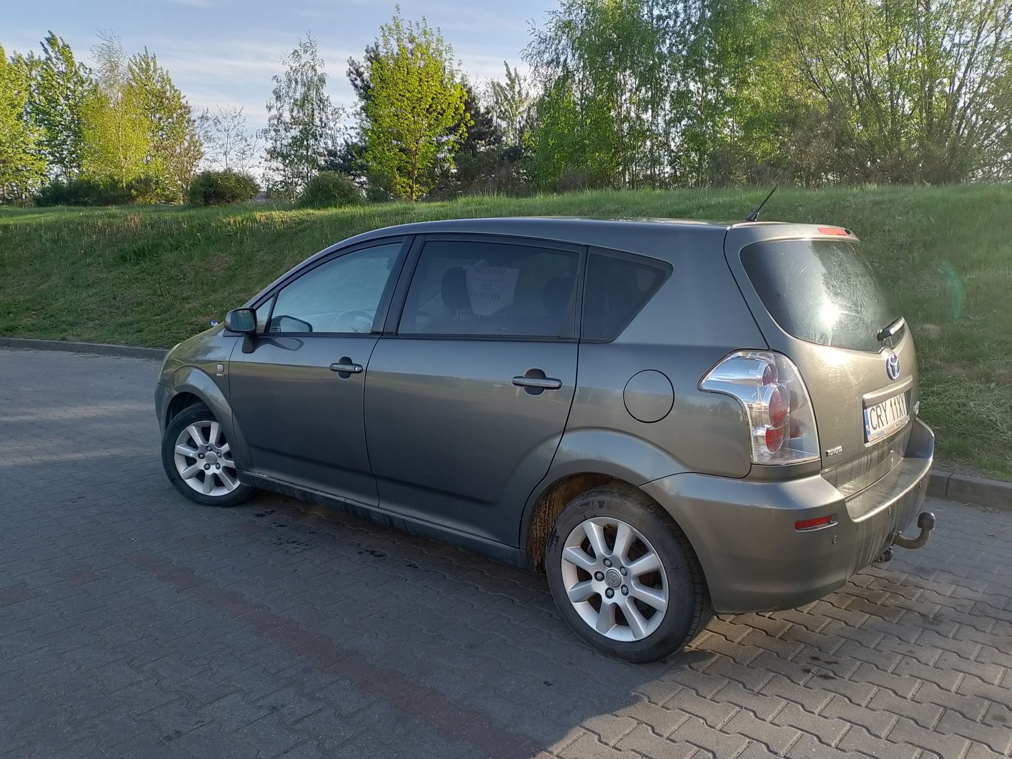 Toyota Corolla Verso 2005 Gaz Benzyna 1,8 Hak Klima Sportsvan 2kpl kół