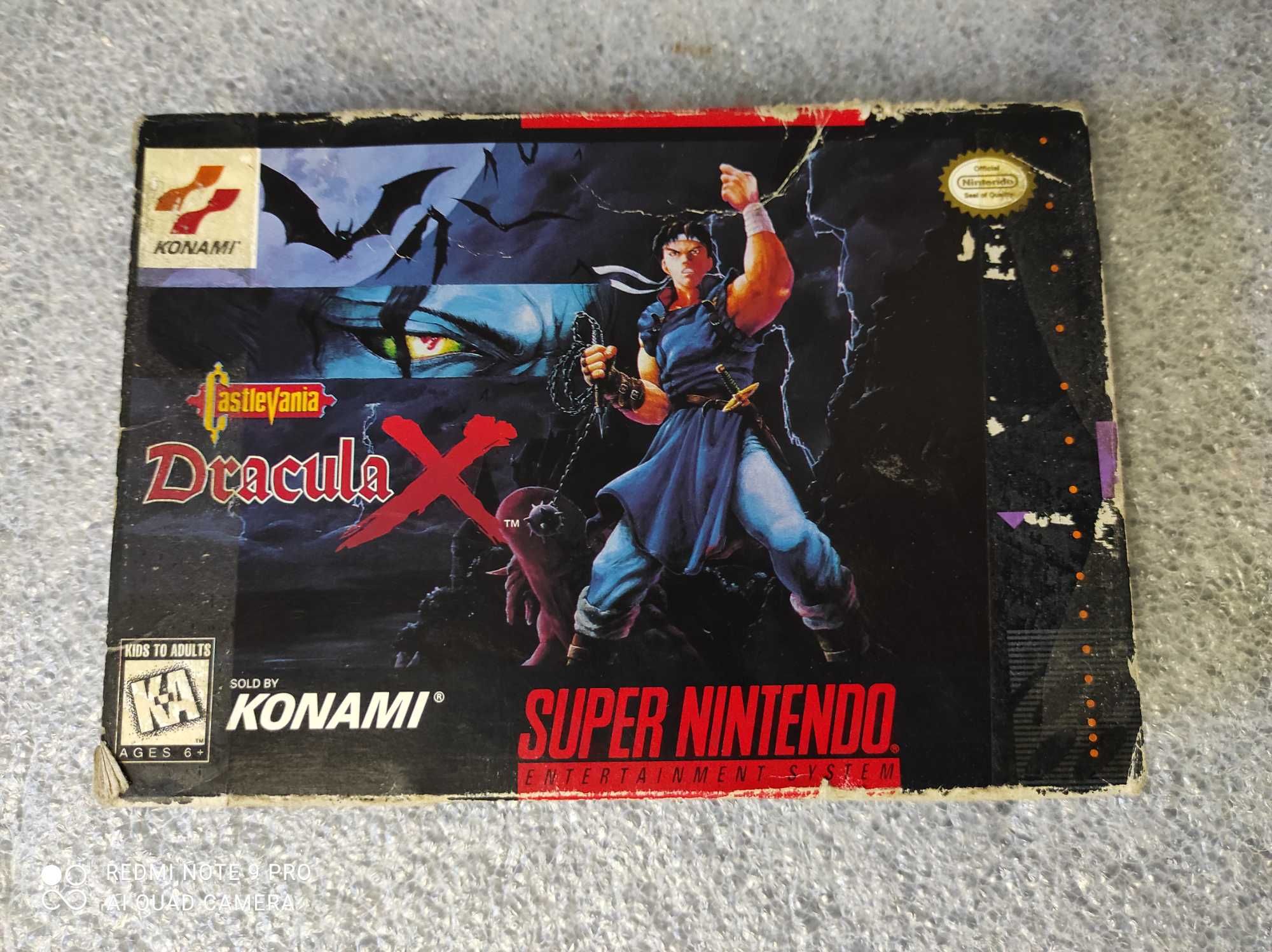 Super Nintendo Castlevania Dracula X SNES Vampires Kiss