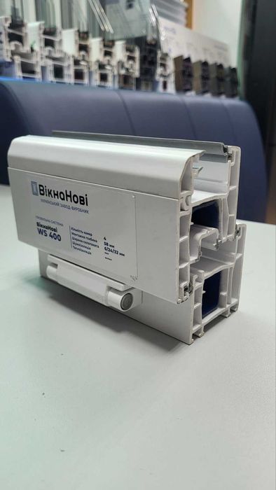 Металлопластикові вікна ТМ Вікна Нові (58мм) WR400 Продаж Монтаж