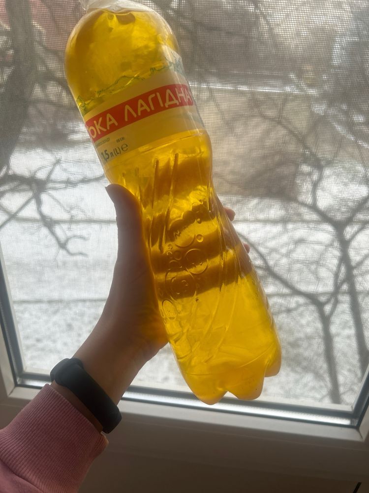 Масло домашнее Олія соняшникова