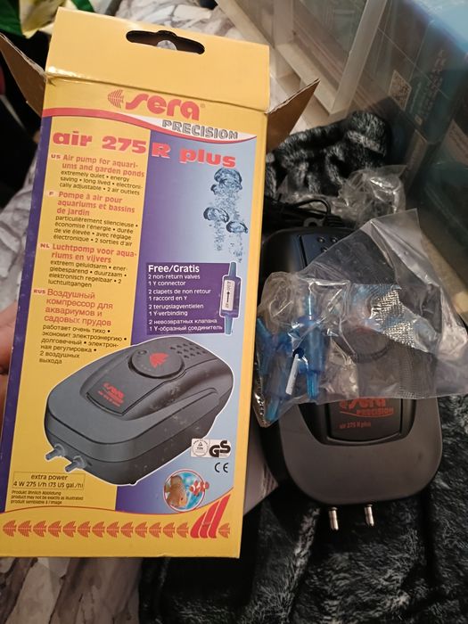 Bomba de ar sera de 2 saídas