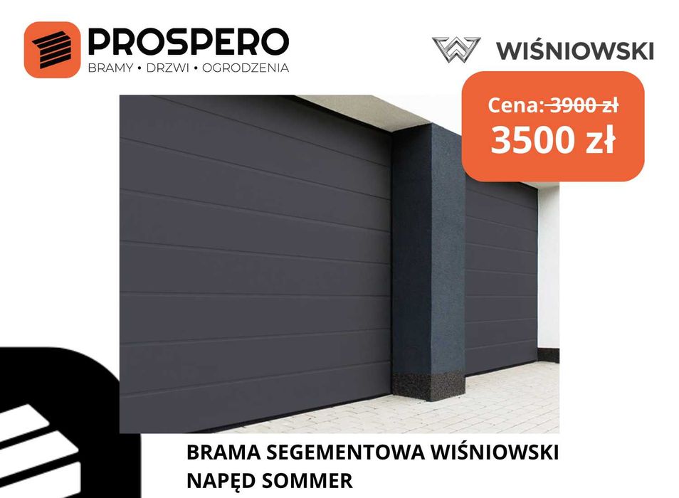 BRAMA GARAŻOWA segmentowa Wiśniowski / Radlin, Rydułtowy, Pszów