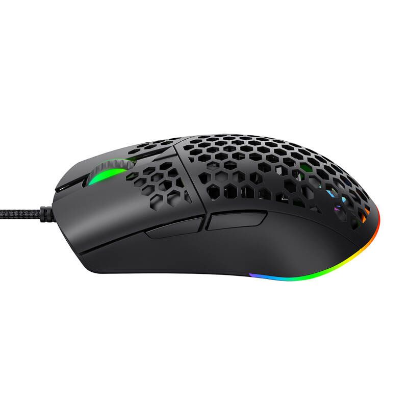 Mysz Gamingowa Havit Ms1036 Rgb Precyzyjna Dpi Do Gier Czarna