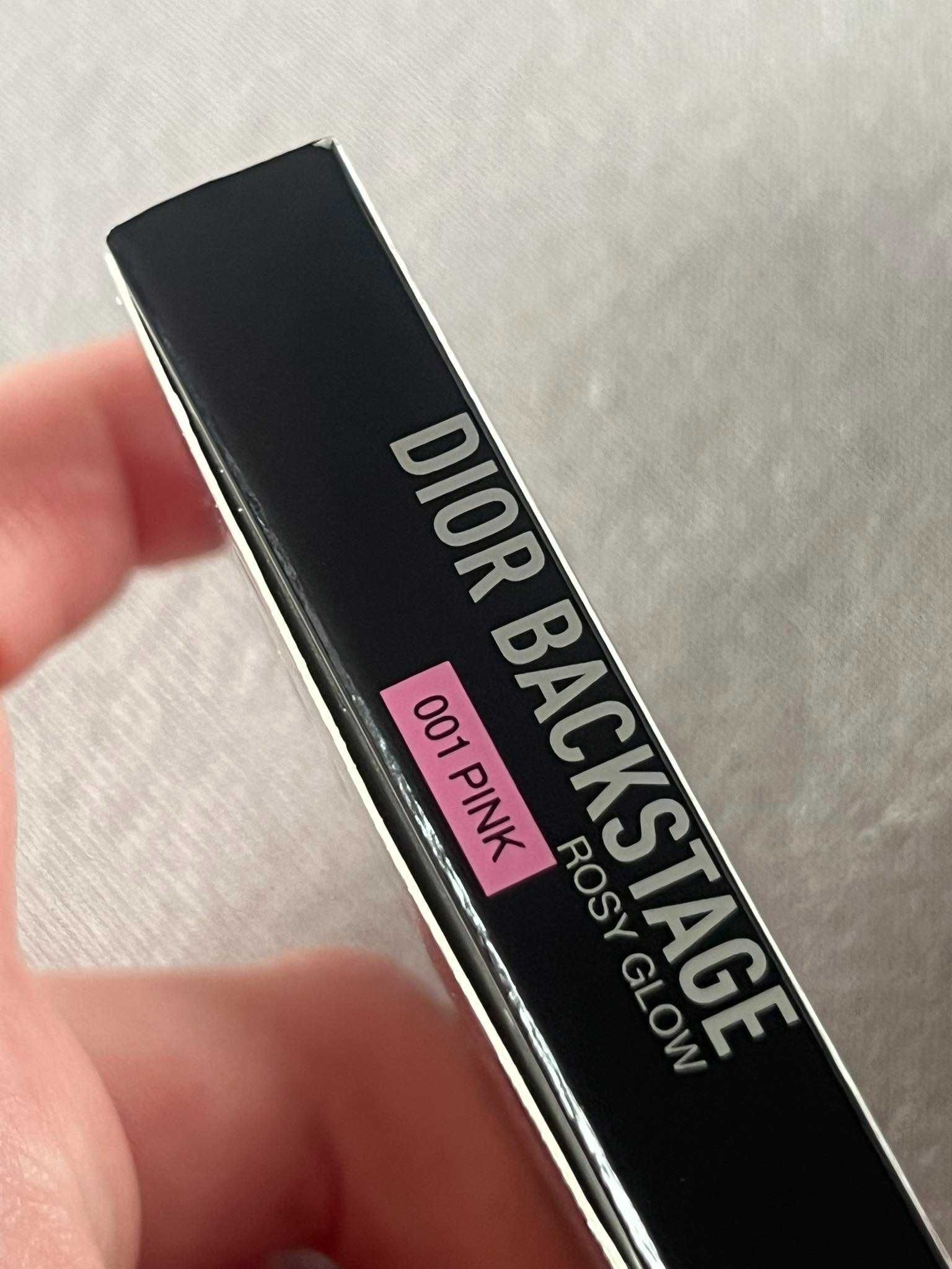 Puste opakowanie dior backstage róż blush